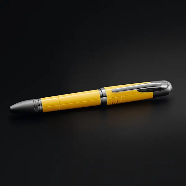 Montblanc Great Characters Enzo Ferrari Special Edition Giallo Modena Rollerball Pen MB130662