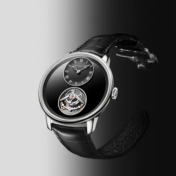 Arnold & Son Chronometry Ultrathin Tourbillon Platinum Onyx 1UTBX.Z03A.C1375C