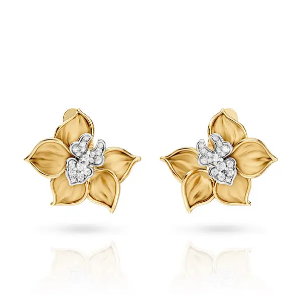 Carrera y Carrera Orquídeas Maxi Earrings