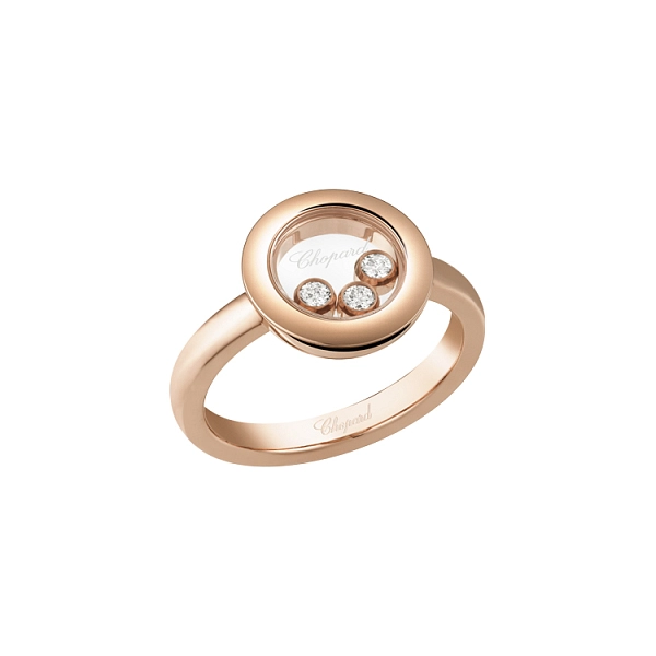 Gold Ring Chopard Happy Diamonds 82A018-5110