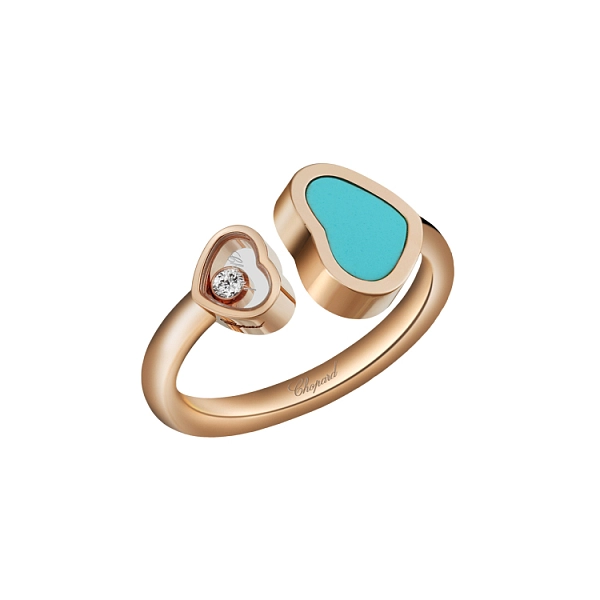 Gold Ring Chopard Happy Hearts 829482-5410