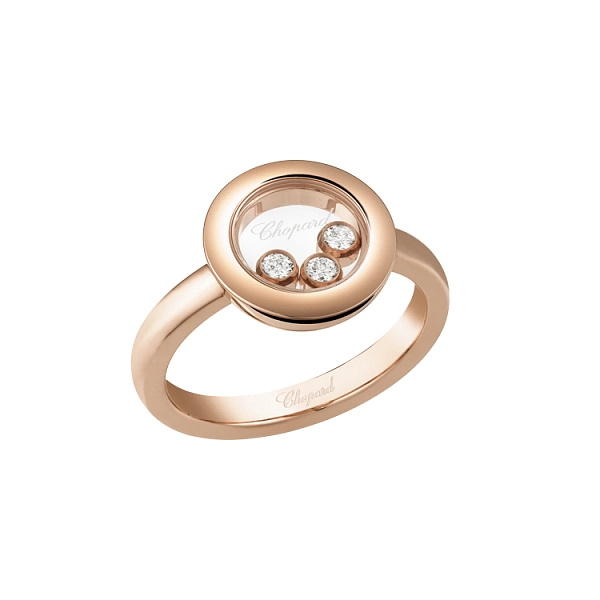 Gold Ring Chopard Happy Diamonds 82A018-5111