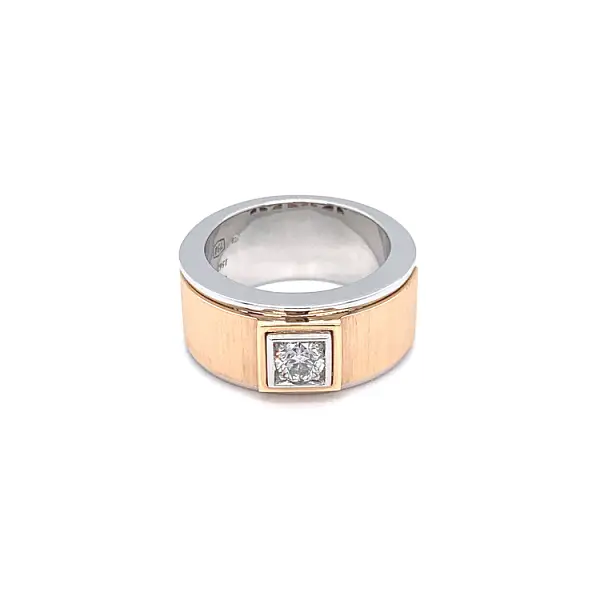 Gold Ring Zancan Couture First EA079BR