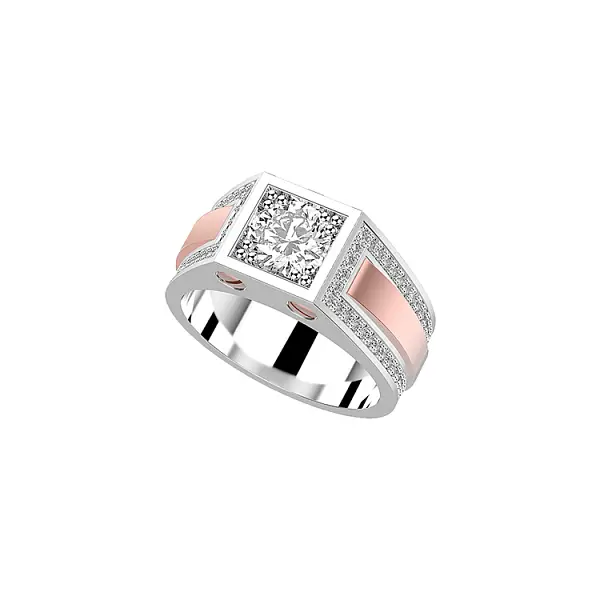 Gold Ring Zancan Couture Sapphire EA213BR