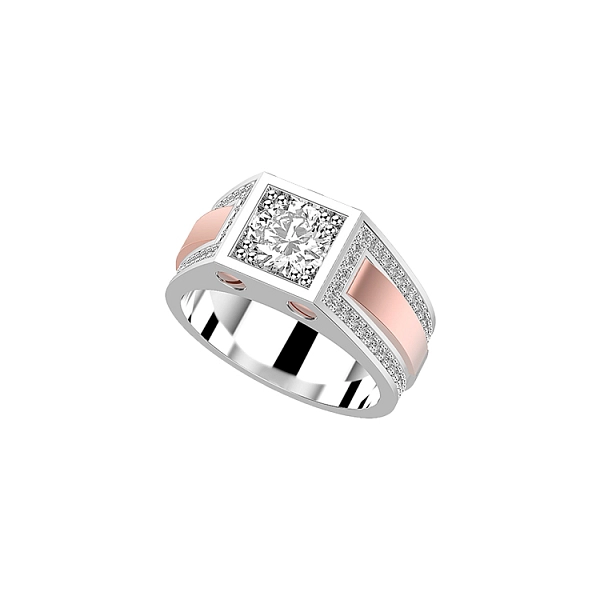 Gold Ring Zancan Couture Sapphire EA213BR