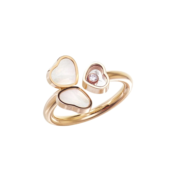 Gold Ring Chopard Happy Hearts 82A083-5310