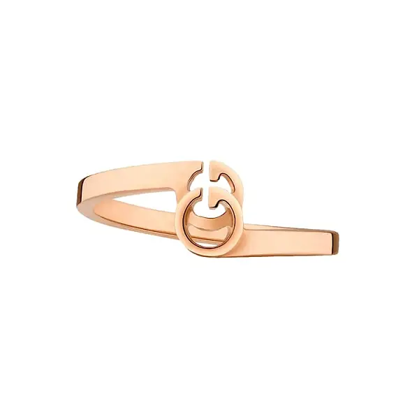 Gold Gucci GG Running Ring