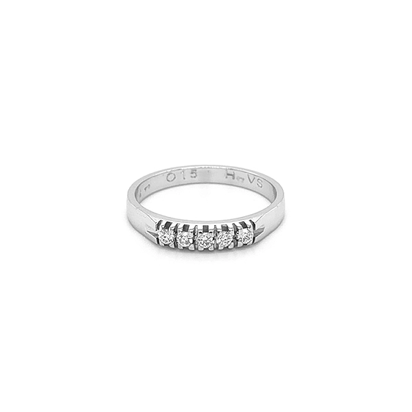 Gold Ring with Diamonds