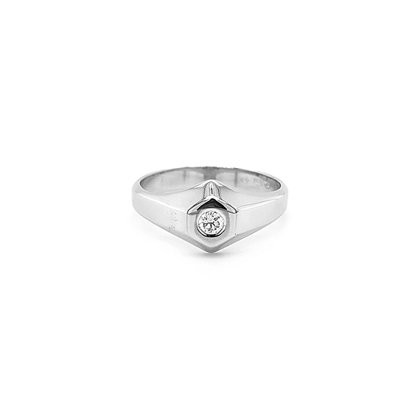 Gold Ring with Diamond