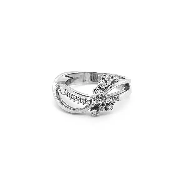 Gold Ring with Diamonds