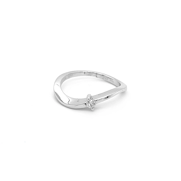 Gold Ring with Diamond