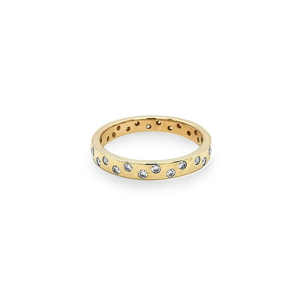 Gold Ring with Diamonds