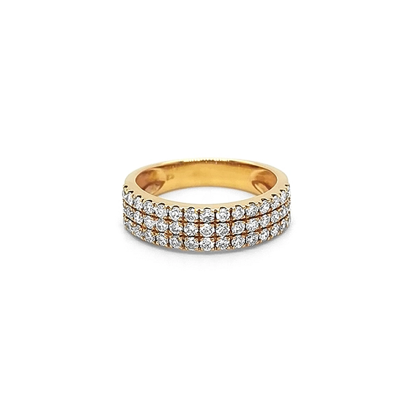 Gold Ring with Diamonds
