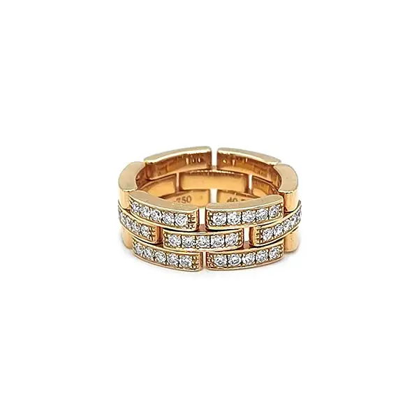 Gold Ring with Diamonds