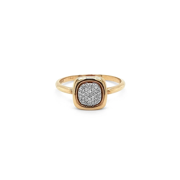 Gold Ring with Diamonds