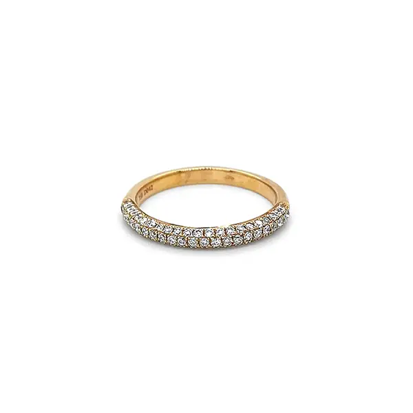 Gold Ring with Diamonds