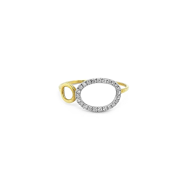Gold Ring with Diamonds