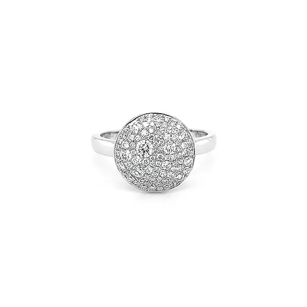 Gold Ring with Diamonds