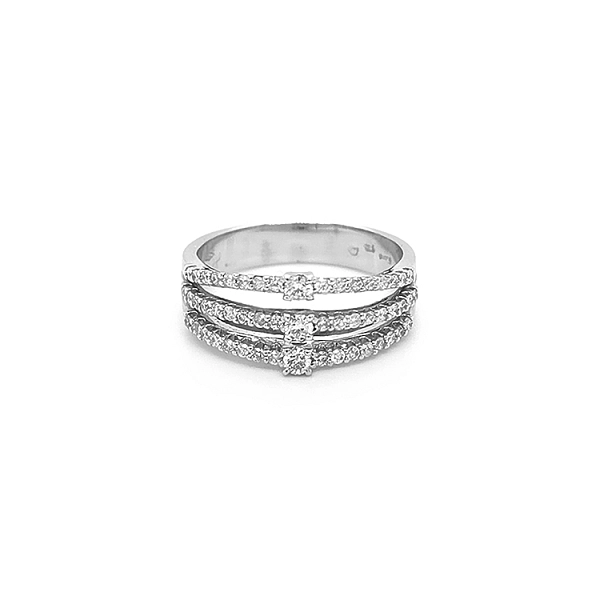 Gold Ring with Diamonds