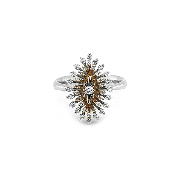 Gold Ring with Diamonds