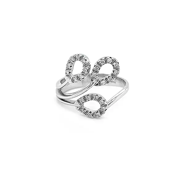 Gold Ring with Diamonds