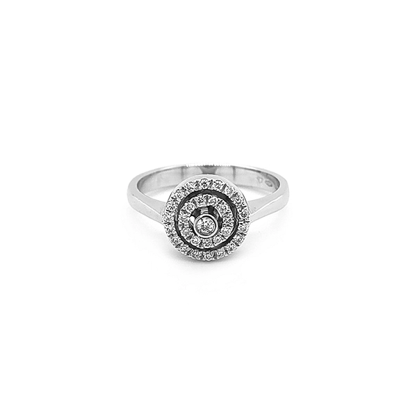 Gold Ring with Diamonds