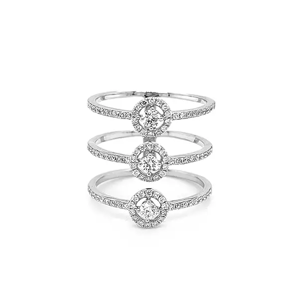 Gold Ring with Diamonds