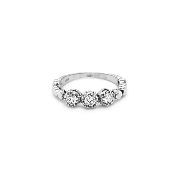 Gold Ring with Diamonds