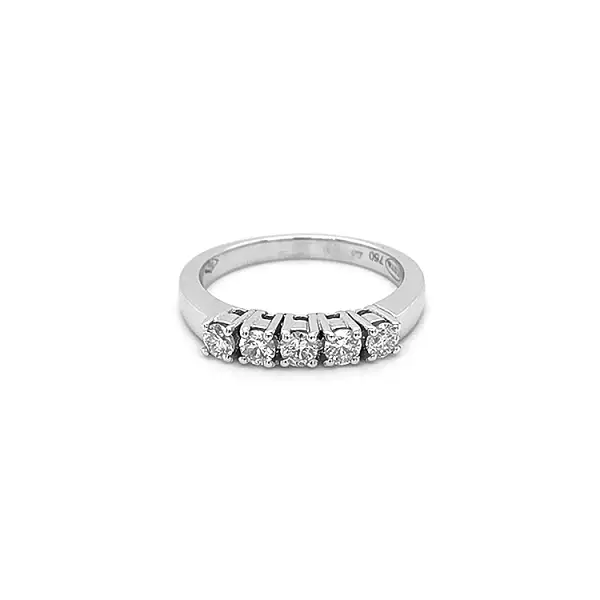 Gold Ring with Diamonds