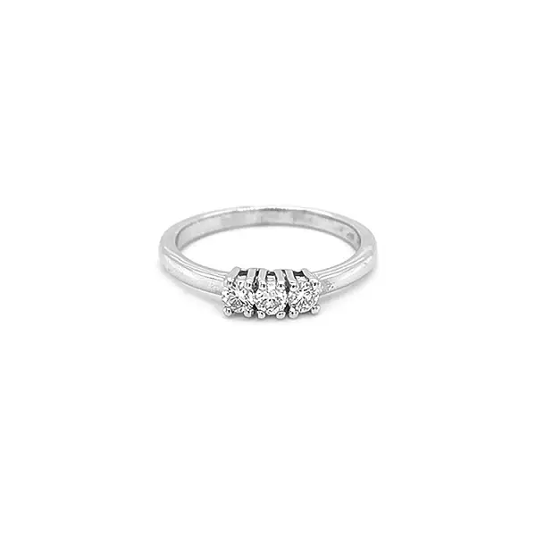 Gold Ring with Diamonds