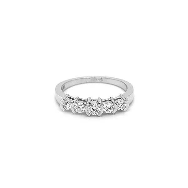 Gold Ring with Diamonds