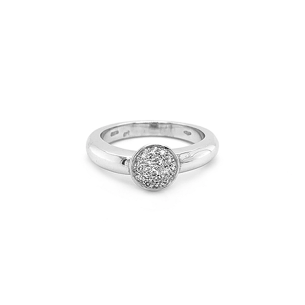 Gold Ring with Diamonds