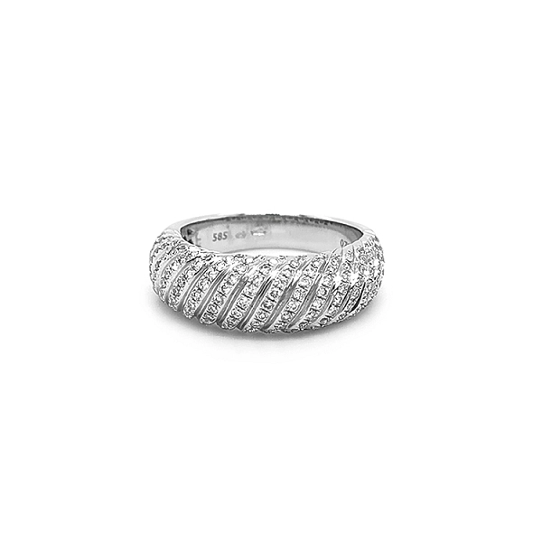 Gold Ring with Diamonds