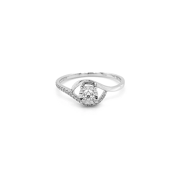 Gold Ring with Diamonds
