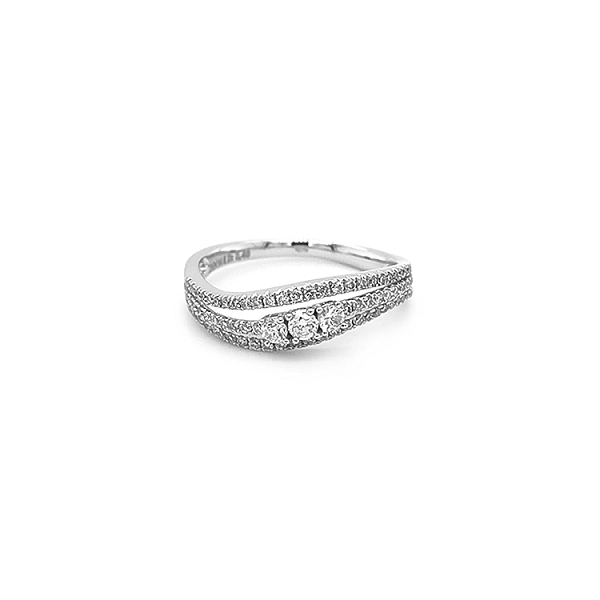 Gold Ring with Diamonds