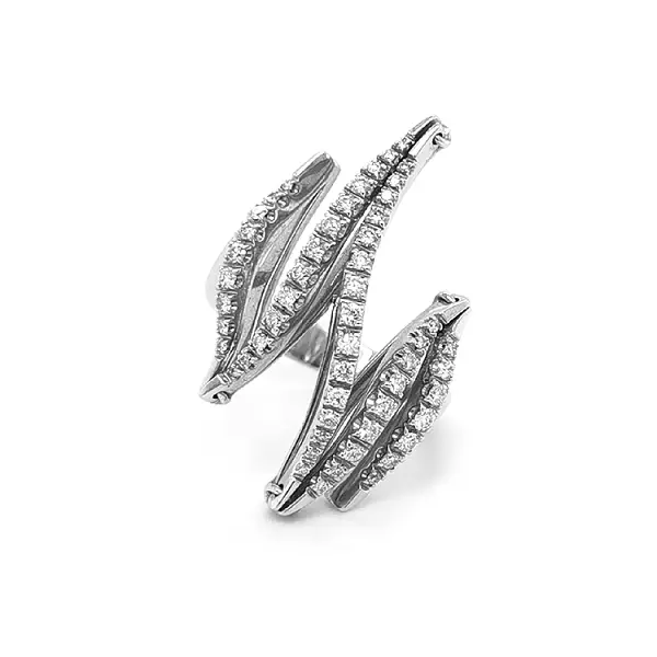 Gold Ring with Diamonds