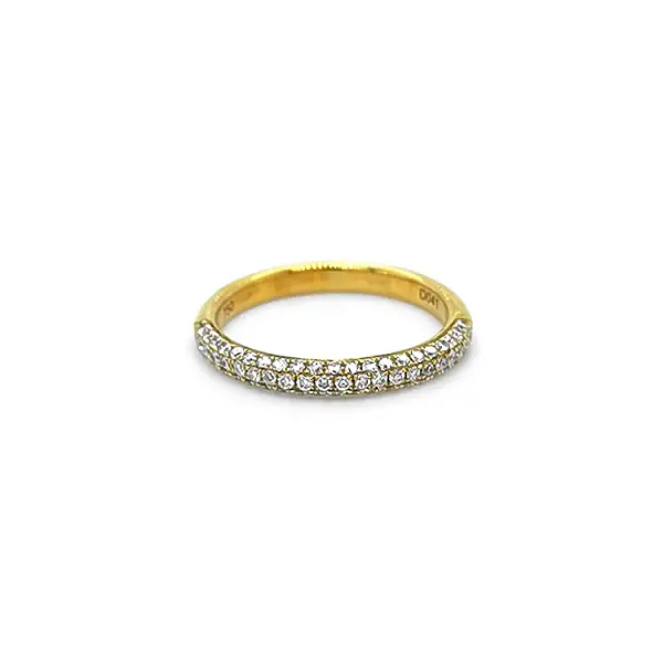 Gold Ring with Diamonds