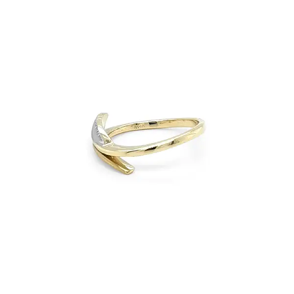 Gold Ring with Diamonds