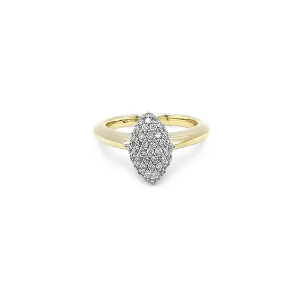 Gold Ring with Diamonds
