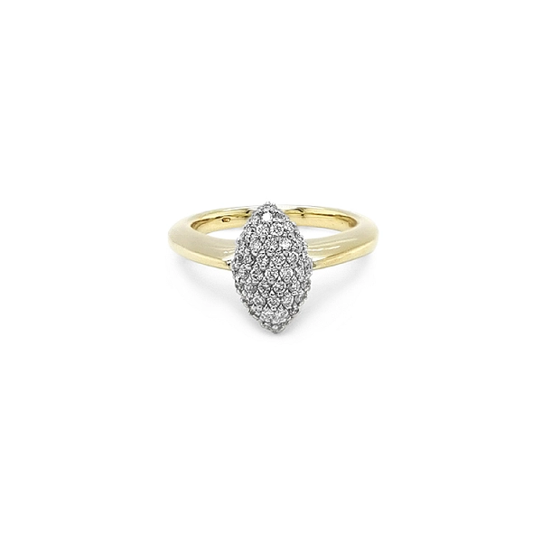 Gold Ring with Diamonds