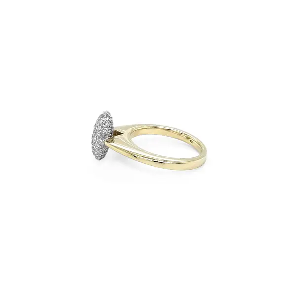 Gold Ring with Diamonds