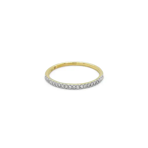 Gold Ring with Diamonds