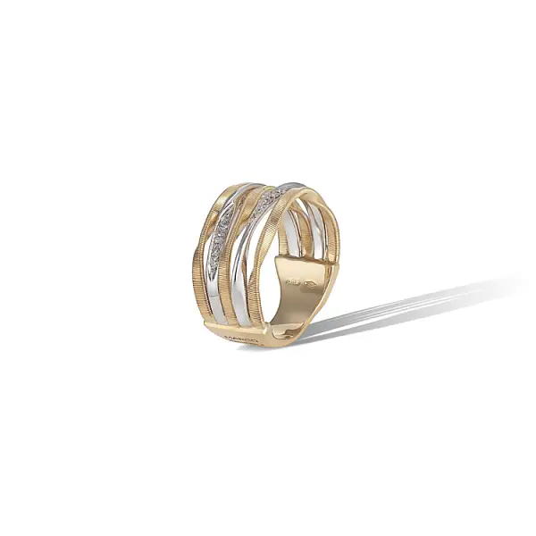 Gold Marco Bicego Marrakech Onde Ring AG349 B YW