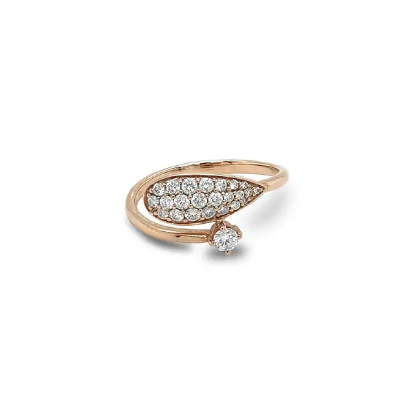 Gold Ring with Diamonds