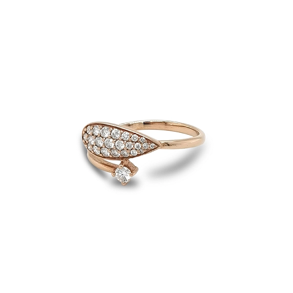 Gold Ring with Diamonds