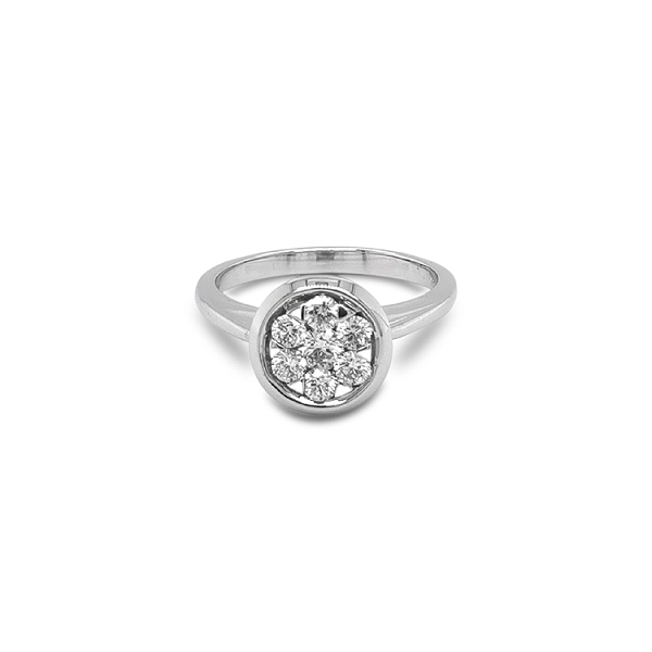 Gold Ring with Diamonds