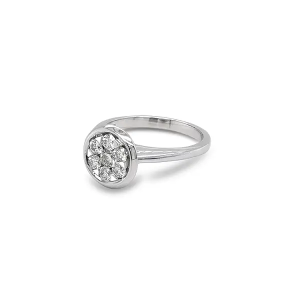 Gold Ring with Diamonds