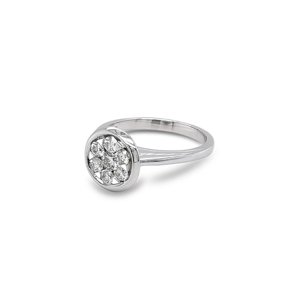 Gold Ring with Diamonds