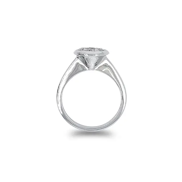 Gold Ring with Diamonds