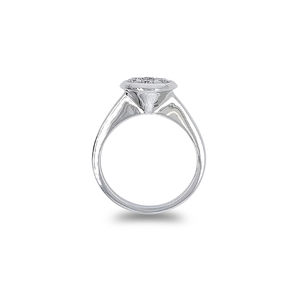 Gold Ring with Diamonds